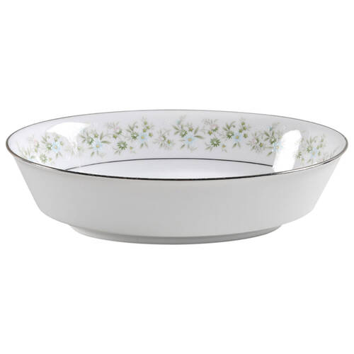 Savannah (Rim, Platinum) 9" Oval Vegetable Bowl