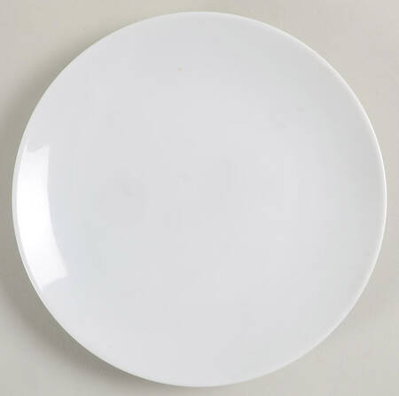 Savoy White Salad Plate