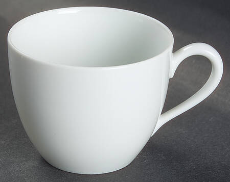 Savoy White Flat Demitasse Cup