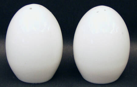 Savoy White Salt & Pepper Set