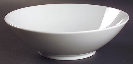 Savoy White 8" Round Vegetable Bowl