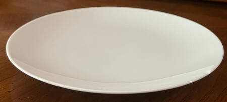 Savoy White Salad Plate