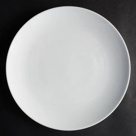 Savoy White Luncheon Plate
