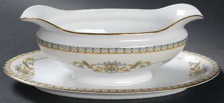 Savona Gravy Boat with Attached Underplate