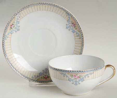 Savoy Flat Cup & Saucer Set