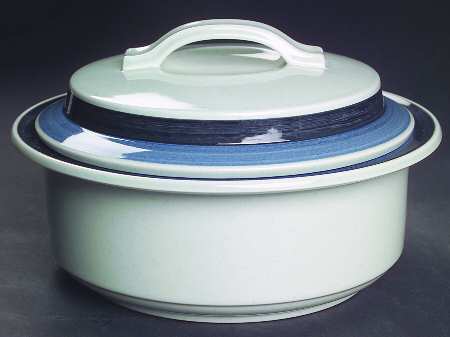 Seabreeze 1.25 Qt Round Covered Casserole
