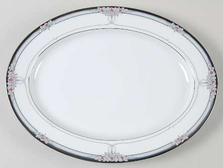 Seance 13" Oval Serving Platter