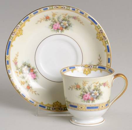 Sedalia Footed Demitasse Cup & Saucer Set