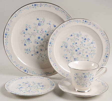 Serene Garden 5 Piece Place Setting