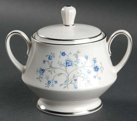 Serene Garden Sugar Bowl & Lid