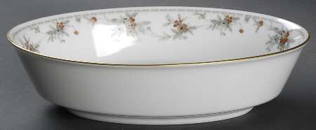 Secret Love 9" Oval Vegetable Bowl