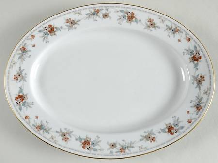 Secret Love 11" Oval Serving Platter