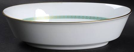 Serenity 9" Oval Vegetable Bowl