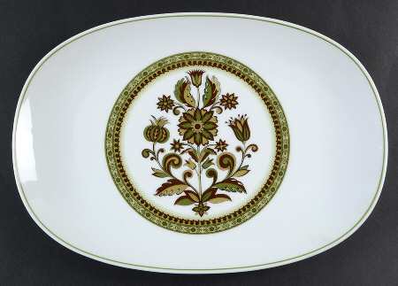 September Song 13" Oval Serving Platter