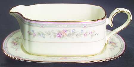 Sestina Gravy Boat & Underplate (Relish/Butter)