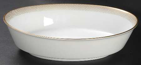 Seville 9" Oval Vegetable Bowl