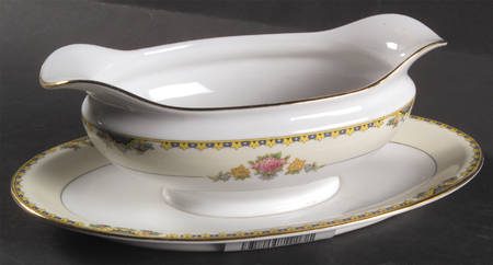 Severy Gravy Boat with Attached Underplate