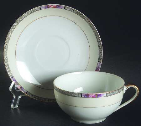 Seville Flat Cup & Saucer Set
