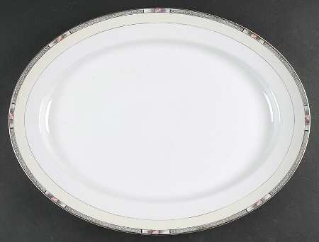 Seville 18" Oval Serving Platter