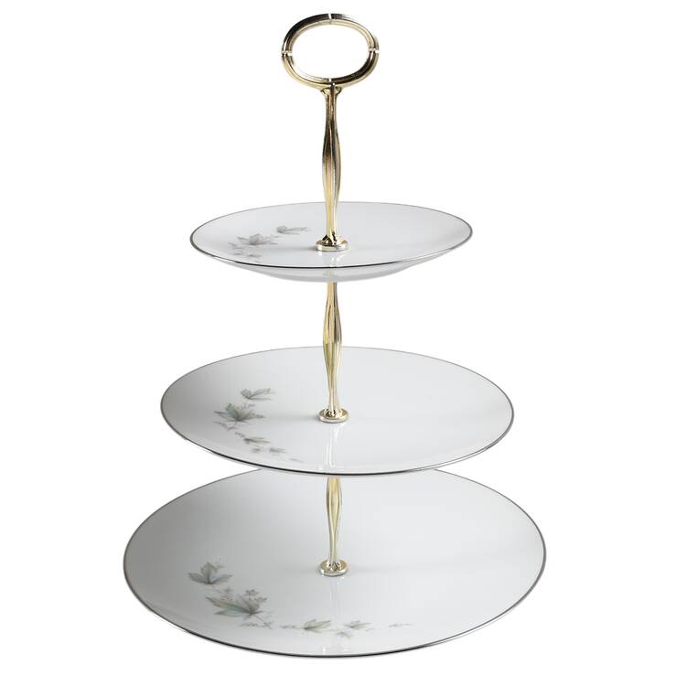 Sezanne 13 7/8"-14 1/4" 3-Tiered Serving Tray(DP,SP,BB) HC