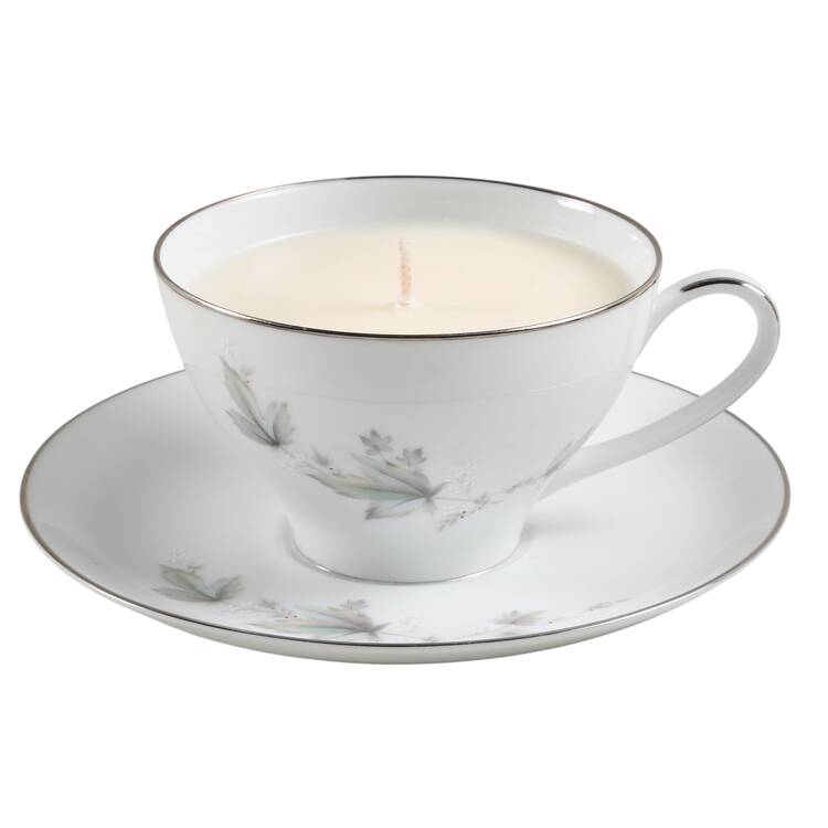 Sezanne Scented Cup & Saucer Candle-Lavender  HC