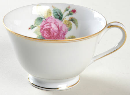 Sharon (Gold Trim) Footed Cup