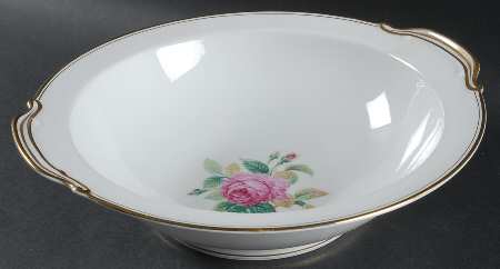 Sharon (Gold Trim) 10" Round Vegetable Bowl