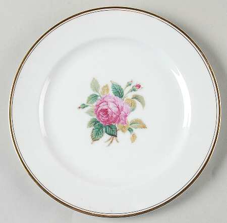 Sharon (Gold Trim) Salad Plate