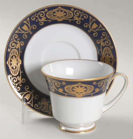 Shahzada Footed Cup & Saucer Set