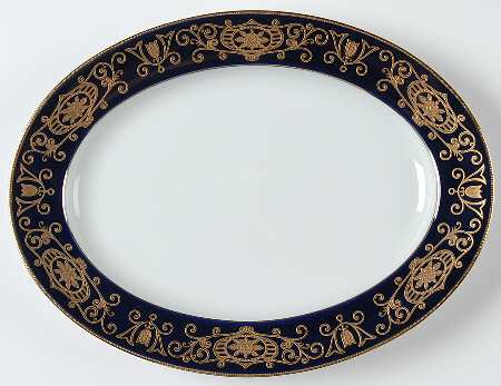 Shahzada 11" Oval Serving Platter