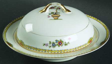Shantung Round Covered Butter