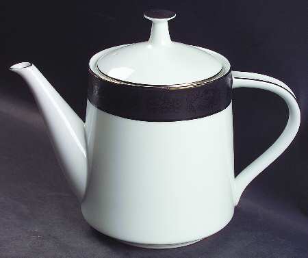 Sharon (Platinum Trim) Teapot & Lid
