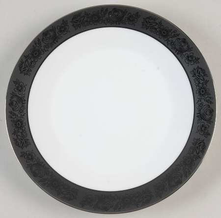 Sharon (Platinum Trim) Salad Plate