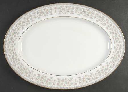 Sharlene 17" Oval Serving Platter