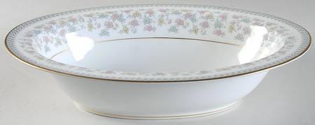 Sharlene 11" Oval Vegetable Bowl