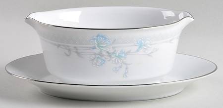 Sharon's Dream Gravy Boat with Attached Underplate
