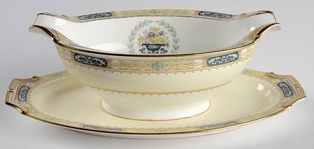 Shelton Gravy Boat with Attached Underplate