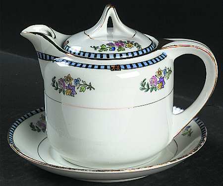 Sheridan Large Syrup with Lid and Underplate
