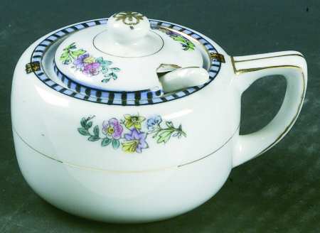 Sheridan Mustard Jar & Lid with Spoon