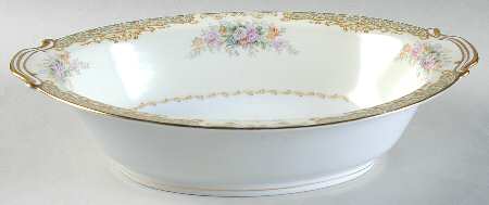 Sheila 10" Oval Vegetable Bowl
