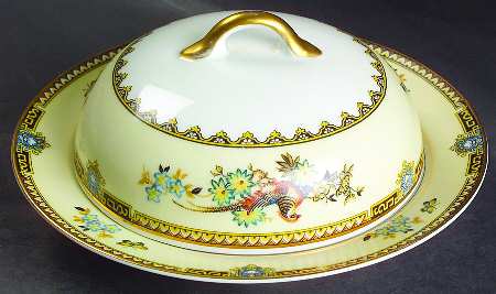 Sheila Round Covered Butter