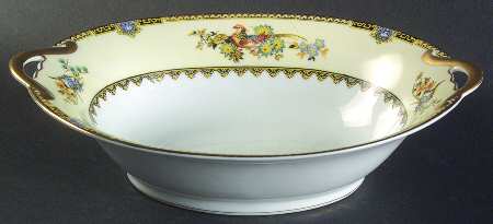 Sheila 10" Oval Vegetable Bowl