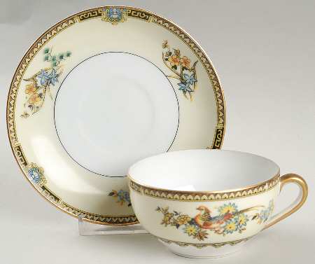 Sheila Flat Cup & Saucer Set