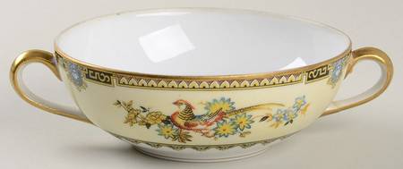 Sheila Flat Cream Soup Bowl
