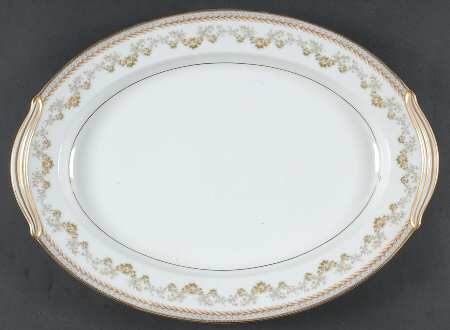 Shelburne 16" Oval Serving Platter