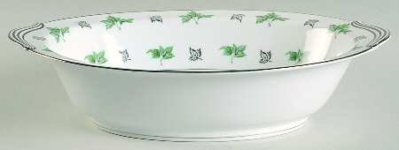 Shelley 10" Oval Vegetable Bowl