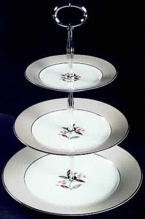 Sheridan 13 7/8"-14 1/4" 3-Tiered Serving Tray(DP,SP,BB) HC