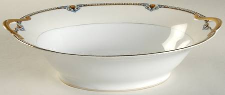 Shirley 10" Oval Vegetable Bowl