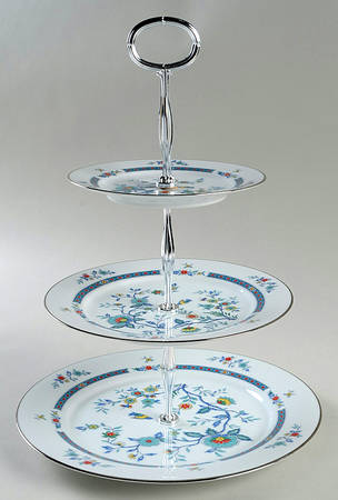 Shangri-La (2363) 3-Tiered Serving Tray (DP, SP, BB)