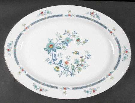 Shangri-La (2363) 16" Oval Serving Platter